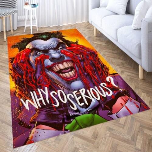 Why So Serious Rugs Non-Slip Floor Mat Doormats Home Rug Carpet Bedroom Entrance Door Mat Kitchen Rugs Yoga Mat Doormat Decor