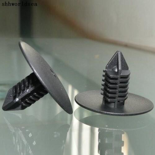 Shhworldsea 100pcs Black Hood Insulation Panel Hood Insulation Cotton Retainer For Mercedes For Benz For Renault 7703077435