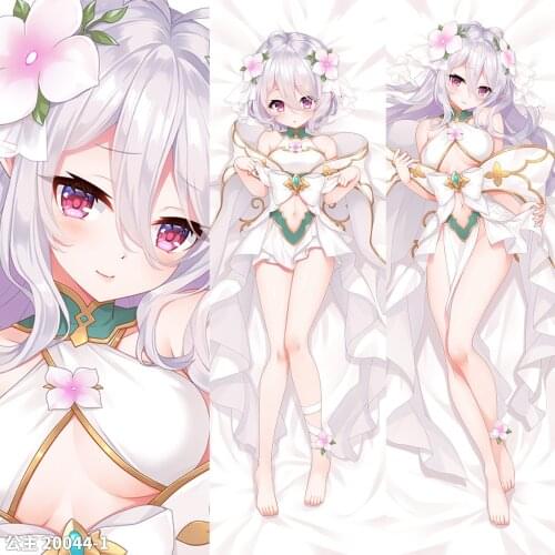 Anime Princess Connect! Re:Dive Natsume Kokoro Dakimakura 2WAY Hugging Body Pillow Case Cosplay Japanese Pillow Cushion Cover