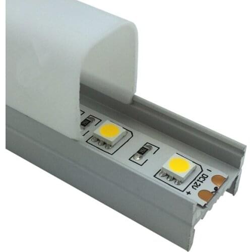 Free Shipping 1m/3.3 feet led aluminum extrusion Aluminium Surface Mounted LED Strip Light Profile For Ceiling Lights 10m/lot