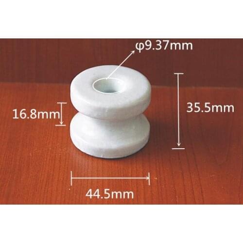 High temperature resistant low voltage ceramic line insulator
