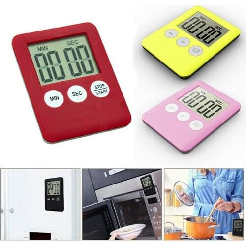 Precise Electronic Digital LCD Wall Clock High-quality Countdown Timer Bathroom Waterproof Shower Timer Tools