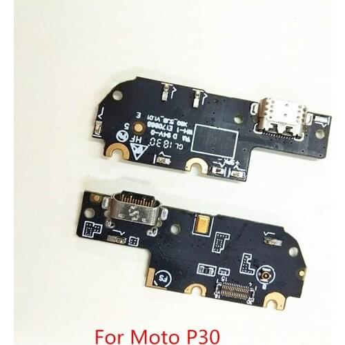 USB Charging Dock Plug Socket Port Connector Charge Board Flex Cable For Motorola Moto P30