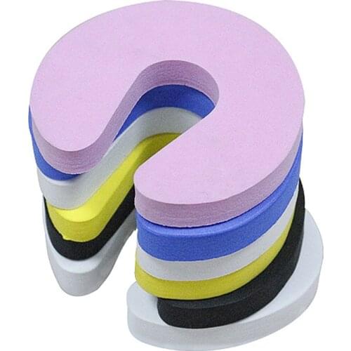 4PCS Protection Baby Safety Cabinet Door Locks Solid Security Door Stopper Baby Card Lock Newborn Care Child Finger Protector