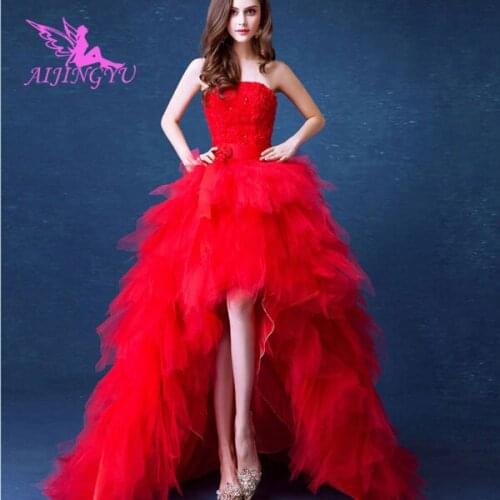 AIJINGYU 2021 2020 sexy Customized new hot selling cheap ball gown lace up back formal bride dresses wedding dress TJ254