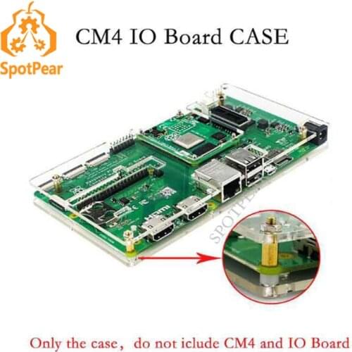 Raspberry Pi Compute Module 4 IO Board CM4 Acrylic Case