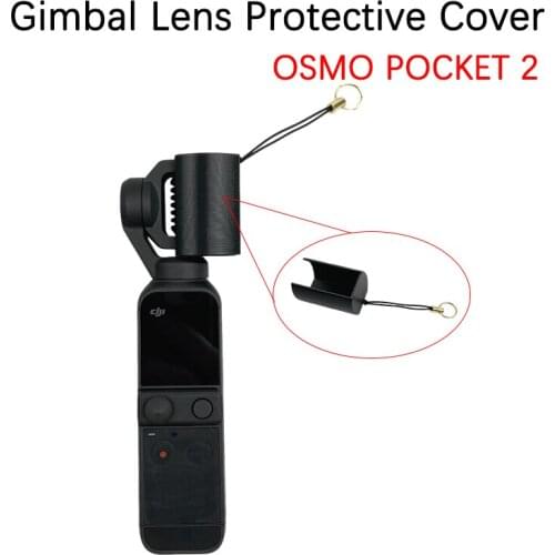 For DJI OSMO Pocket 2 Gimbal Lens Protective Cover Sports Camera Screen Guard Cap Action Camera Accessories