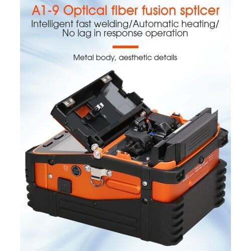 AI-9 Automatic Optical Fiber Fusion Splicer Intelligent FTTH Optic Fiber Welding Splicing Machine
