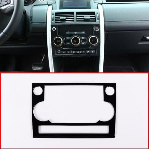 Gloss Black Mode Button Decoration Box Frame Trim For Land Rover Discovery Sport 2015-2018 Car Accessories