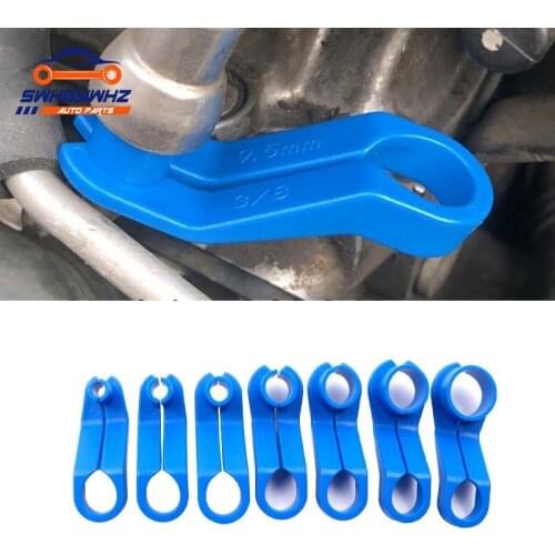 7PCS AC Fuel Line Disconnect Tools Air Conditioning Tools Fuel Line Removal Tool Set Replacement for Ford and Chrysler