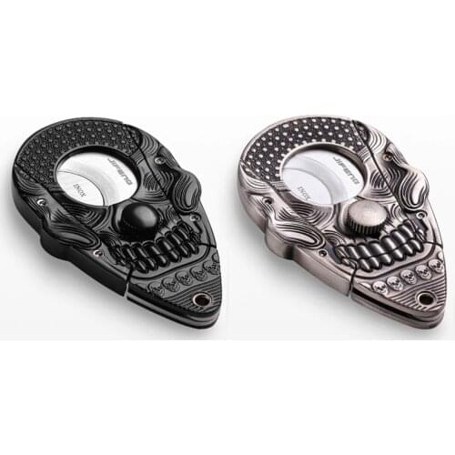 JIFENG Exquisite Super Sharp Cigar Cutter Stainless Steel Cigars Scissors Tobacco Cutting Guillotine Business For COHIBA