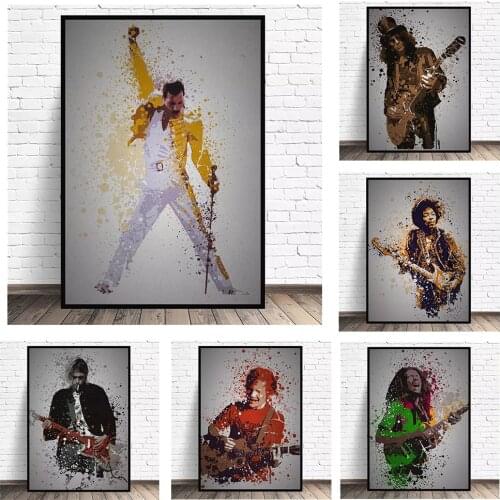 Killer Queen Music Legends Art Canvas Painting Posters and Prints Wall Art for Living Room Home Decor (No Frame)