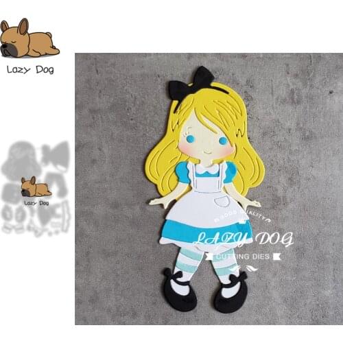 Fairy tale characters Metal Cutting Dies Scrapbooking Stencil DIY Mold Craft Embossing Die Cuts Card Making New Dies For 2021