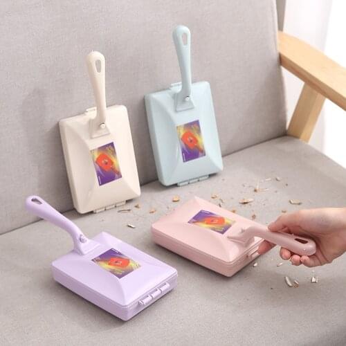 Multi-function Creative Carpet Brush Sweeper Handheld Sofa Bed Pet Hair Debris Crumb Dirt Fur Cleaner Roller Home Cleaning Tools