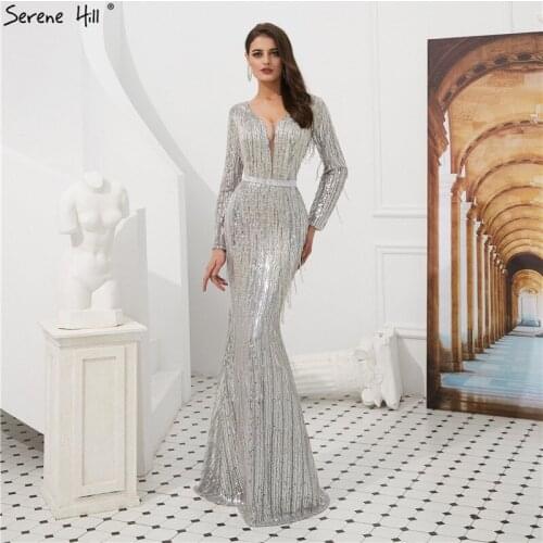 Muslim Long Sleeve Kaftan Dubai Arabic Turkish Mermaid Formal Evening Party Prom Gown Dress Tassel Gowns Dresses BLA6544