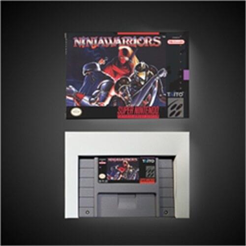 Ninja Warriors - Action Game Card US Version with Retail Box