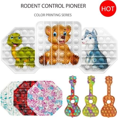 Fidgety Toys Push Bubbles Sensory Toys Autism Needs Soft Pressure Release Toys Parent Child Interaction Decompression Toys