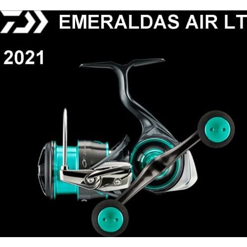 NEW 2021 Original DAIWA EMERALDAS AIR LT 2500S 2500SDH 2500DH 2500XH Super Light Sea Fishing Wooden Shrimp Squid Fishing Reels