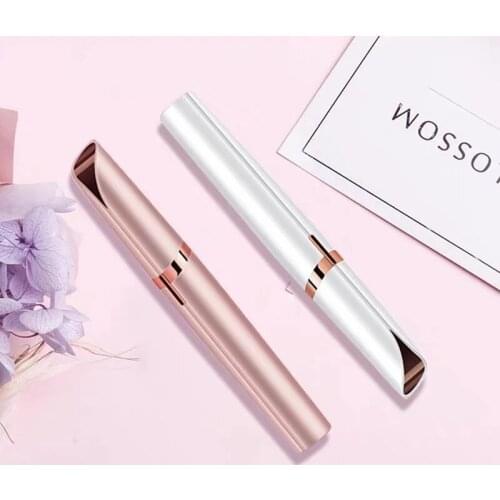 New Design Electric Eyebrow Trimmer Makeup Painless Eye Brow Epilator Mini Shaver Razors Portable Facial Hair Remover for Women