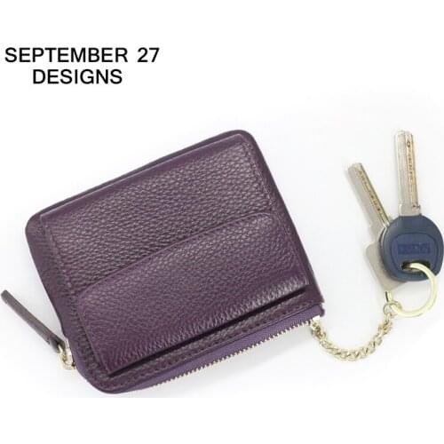 SEPTEMBER 27 DESIGNS Zip Wallets