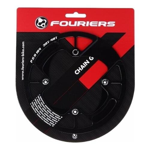 Fouriers MTB Guard Protect 30-40T PCD104mm Bike Crankset Full CNC Protection plate Bicycle Tooth Disk Bicycle Protection plate