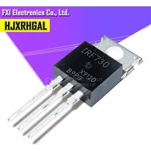 10pcs IRF730 MOSFET N-Chan 400V 5.5 Amp TO-220 new original