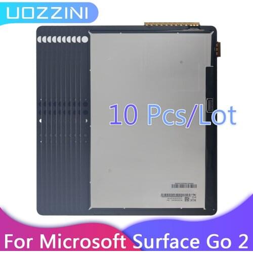 10Pcs/Lots For Microsoft Surface Go 2 Go2 1901 1926 1927 Display With Touch Screen Digitizer Assembly For Surface Go 2 Tested