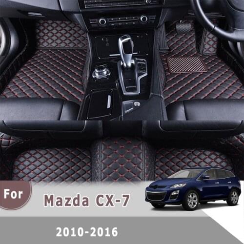 RHD Carpets For Mazda CX-7 cx7 2016 2015 2014 2013 2012 2011 2010 Car Floor Mats Auto Covers Accessories Custom Rugs