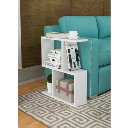 White wooden bookshelf Shelves Furniture for home living room furniture living Room Coffee Table Modern Bookshelf For home 2021