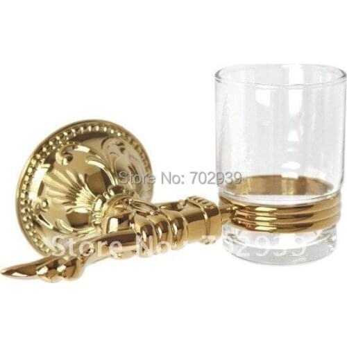 FREE SHIPPING new design 24k GOLD single cup and tumbler holder