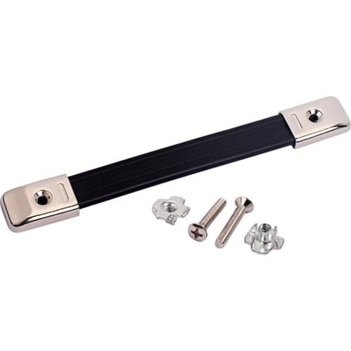 Guitar Cabinet Amp Strap Handle Heavy Duty Carrying Handle Grip Case Box Speaker Handle (Black)