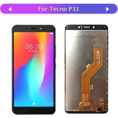 For Itel P33 Full LCD Display Assembly Complete Touch Screen Digitizer Replacement
