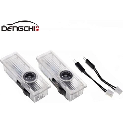 Projecteur de bienvenue pour porte de voiture, 2 pièces, lumière led pour Mini Cooper One S R55 R57 R58 R59 R60 Clubman JCW F55