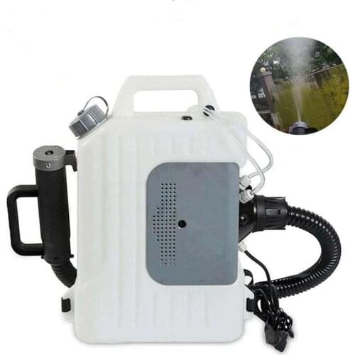 10L 1400W electric backpack ULV fogger sprayer , garden cold fogging machine and mosquito drug sprayer 110/220V