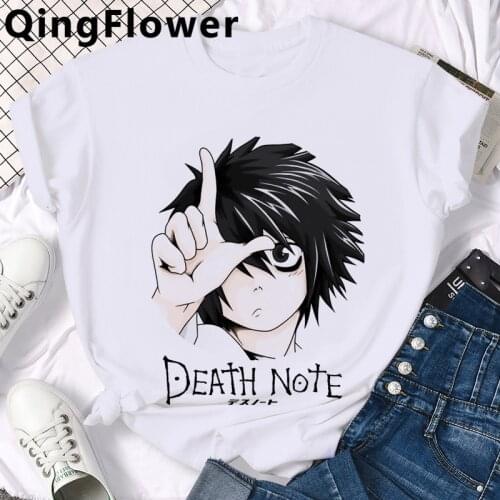 Anime Death Note Misa Amane top tees men couple clothes tumblr harajuku kawaii harajuku print tshirt kawaii vintage
