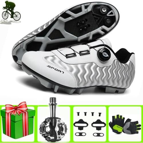 New Mtb Cycling Shoes Men Mountain Bike Professional Self-locking Racing Bicycle Sneakers Hombre Zapatillas Ciclismo Footwear