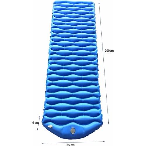 Inflatable Mattress Air Mattress Camping Mat Ultralight Camping Mattress Sleeping Mat Camping Bed Nylon Sleeping Pad