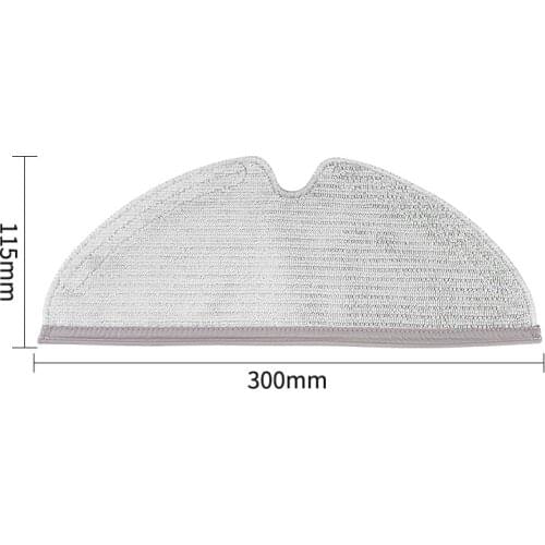 4PCS Original Roborock Mops Accessories Full Coverage For Xiaomi Roborock S5 MAX S6 S50 S55 Roborock S6 MAXV Vacuum Cleaner Mops