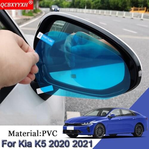 Car Styling Anti Fog Car Window Clear Film Car Rearview Mirror Film Waterproof Stickers Auto Accessories For KIA K5 2020 2021