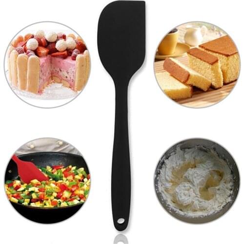 Heat Resistant Flexible Silicone Spatulas Cake Scraping Baking kitchen Bakeware Baking Silicone Spatula for Cooking Baking