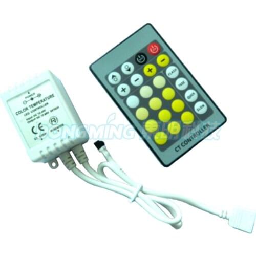 12V 24Key led controller dimmer color Temperature controller dimmer for SMD 3528 5050 RGB LED SMD Strip Lights, 10pcs