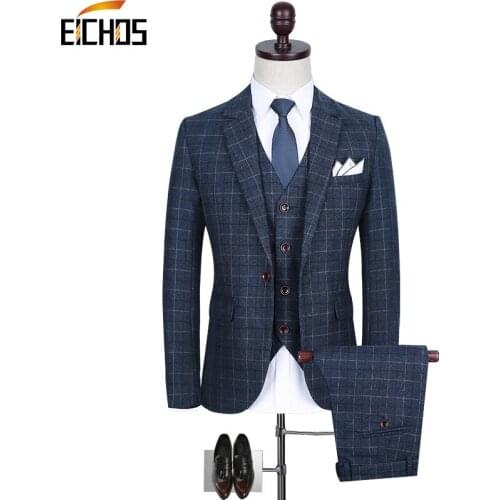 EICHOS Mens Wedding Suits