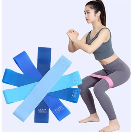 Fitness Elastic Resistance Bands Hip Butt Legs Workout Rubber Loop Strength Training Yoga Pilates Elastic Ring Home Equipm