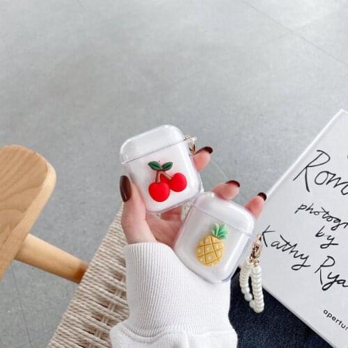 Funny Cartoon fruit Gift TPU Cover Case For Apple Airpods Pro Case For Airpod 1 2 3 For Air Pods 1 2 Earphone Accessories Skin