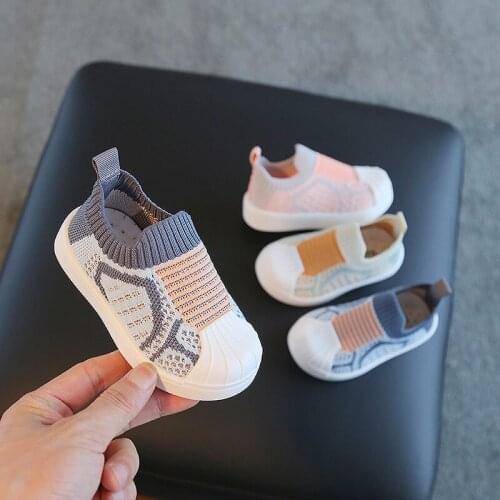 2021 Summer Infant Toddler Shoes Baby Girls Boys Casual Shoes Mesh Breathable Student Sports Shoes Outdoor Children Kids Sneaker
