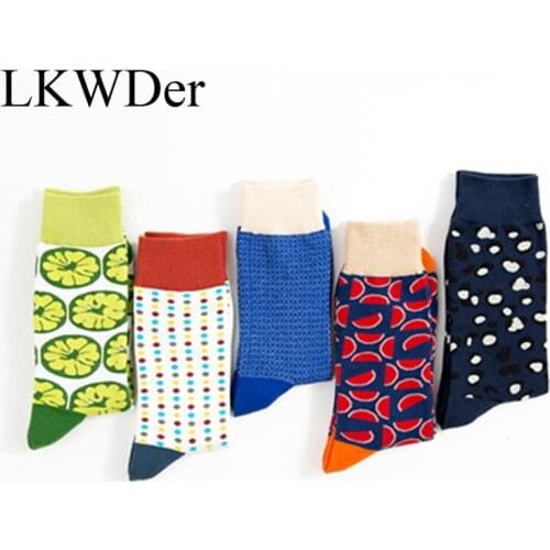 LKWDer Men's Colored Socks