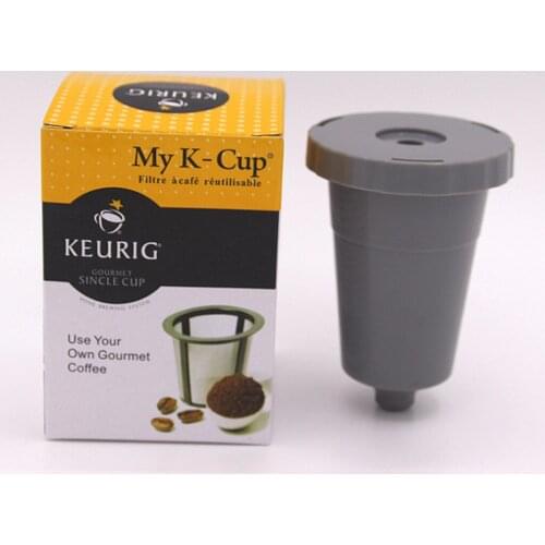 Refillable Coffee Filter Capsule Pods for Keurig Machine- Reuseable Capsules