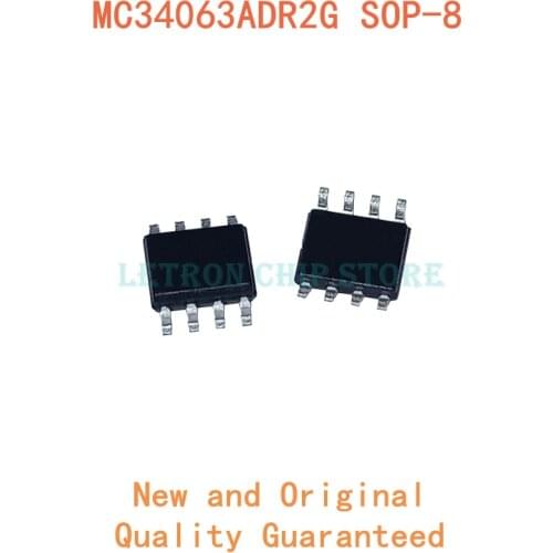 10PCS MC34063ADR2G SOP8 MC34063A SOP-8 MC34063 SOP 34063A SOIC8 SOIC-8 SMD new and original IC Chipset