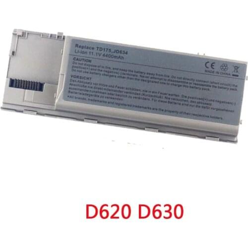New Laptop Battery for Dell D620 D630 PC764 M2300 JD648 KD492 PP18L