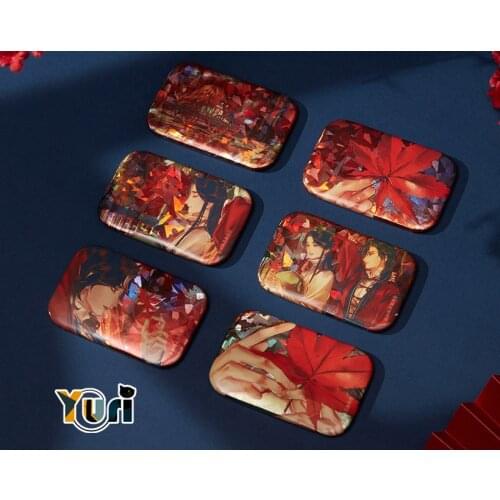 TGCF Tian Guan Ci Fu Original Hua Cheng Xie Lian Comics Bajji Badge Brooch TGCF Pin Anime Gift Fit for Ita Bag Accessories Sa